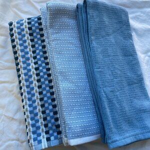 KitchenAid 6-pack Kitchen Towels Dish Towels, New Blue, NWOT